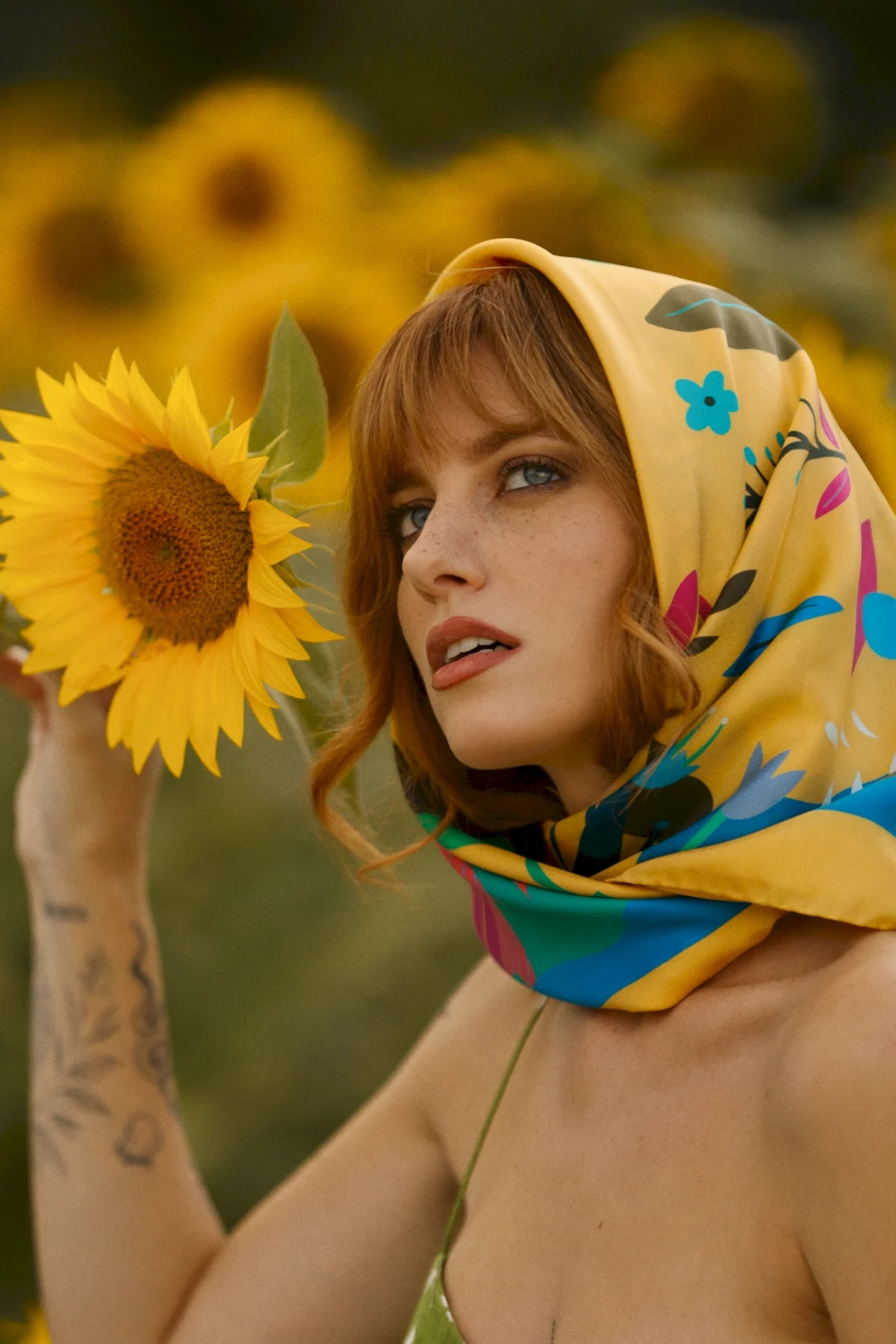 Foulard di seta con stampa personalizzata - immagine 7